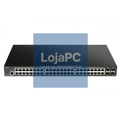 D-Link DGS-1250-52XMP/E Switch 48xG PoE+4x10G SFP+