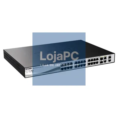 D-Link DGS-1210-28P/E Switch 24xGb PoE 4xSFP Combo