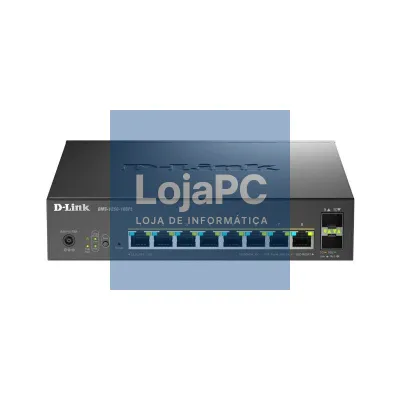 D-Link DMS-1250-10SPL/E Switch 8xMG PoE 2xSFP+ L2
