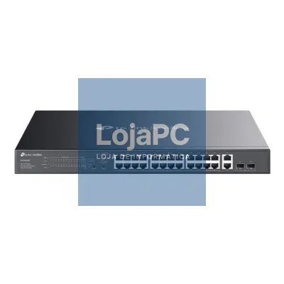 TP-Link ES228GMP Switch 24xPoE+ 2xGb 2xSFP 384W