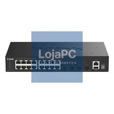 D-Link DGS-1530-20/E Switch 16xGb 4x10G SFP+