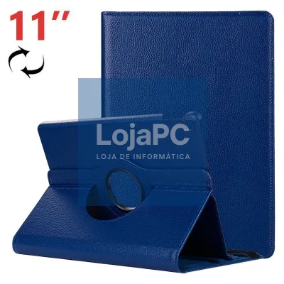 COOL Case for iPad Pro 11 (2018) Rotating Blue Leatherette