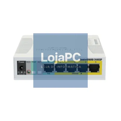 MikroTik CSS106-1G-4P-1S RB260GSP Switch 5xGB 1xSF