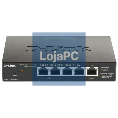 D-Link DGS-1100-05PDV2 Switch 5xGb PoE 1xPD (18W)