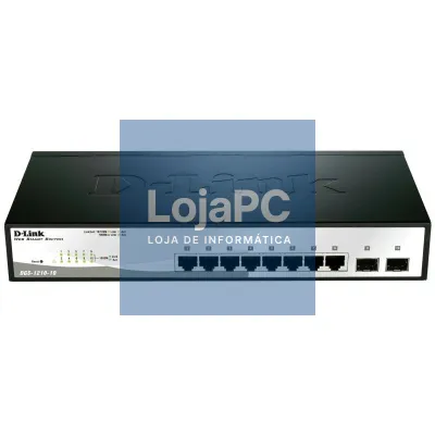D-Link DGS-1210-10/E Switch 8xGB 2xSFP