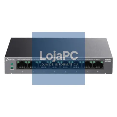 TP-Link LS108GP Switch 8xGb PoE+ 62W Desktop