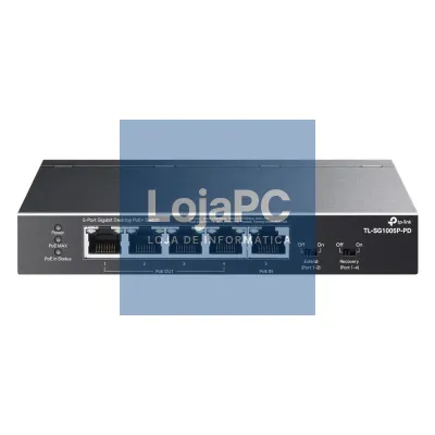 TP-Link TL-SG1005P-PD Switch 1xPoE++ In 4xPoE+ Out