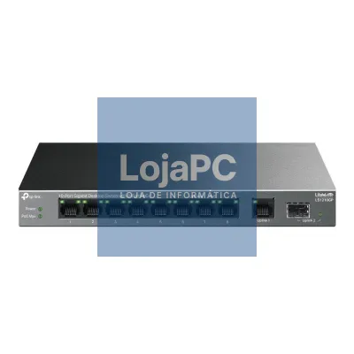 TP-Link LS1210GP Switch 8xG PoE+ 1xGb 1xSFP 61W