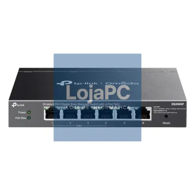 TP-Link ES206GP Switch 4xGb PoE+ 2xGb 65W Desktop