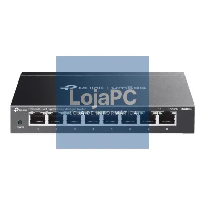 TP-Link ES208G Switch 8xGbE Acero Desktop