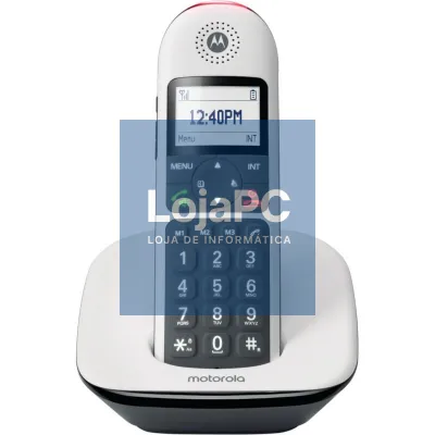 MOTOROLA CD5001 Telefone DECT Teclas Grandes Blanc