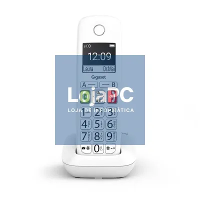 Gigaset E290 sem fios DECT Branco