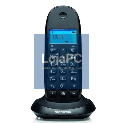 MOTOROLA C1001 CB+ Telefone DECT Preto