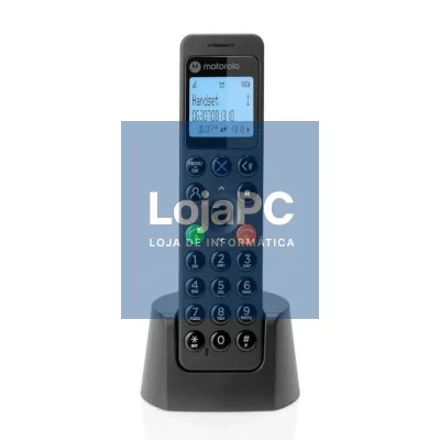 MOTOROLA DOT201 telefone DECT Preto