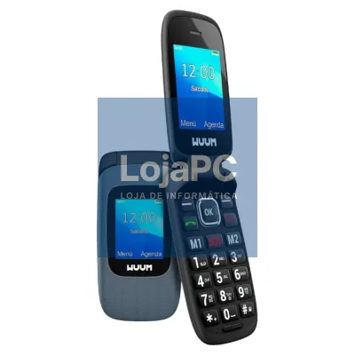 WUUM by SPC 2335N Móvel Básico 2.4" FM Preto