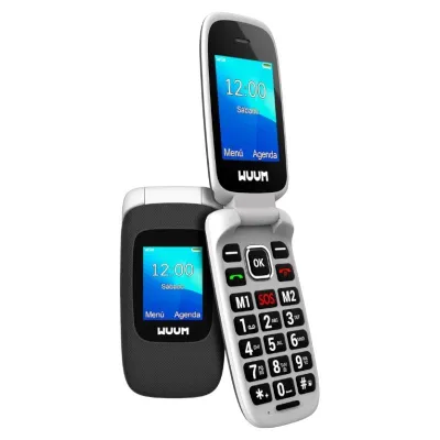 WUUM by SPC 2335T Móvel Básico 2.4" FM Titânio