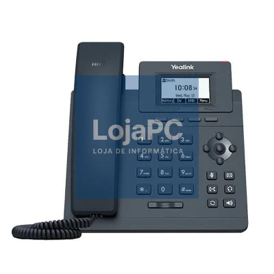 YEALINK SIP-T30P 1 cuenta, COM PoE, SEM PSU
