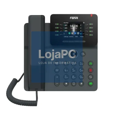 Fanvil V63 6 líneas SIP 2xGb PoE sem PSU