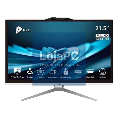 MSI Pro AP222T-652EU i5-14400 16 512 DOS 22" tac.B