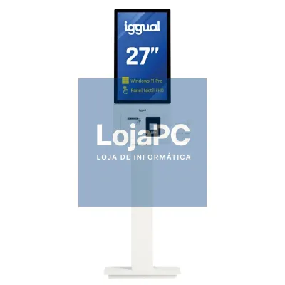iggual Kiosco digital interactivo FHD ORCHID 27"