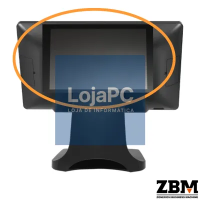Display de Cliente 11.6" p/ POS ZQ-T8356 Black
