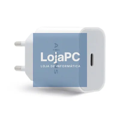 Carregador de parede Aisens A110-0537/ 1xUSB Tipo-C/ 20W