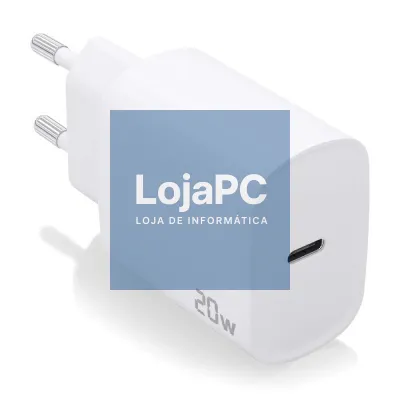 Carregador de parede Aisens A110-0752/ 1xUSB Tipo-C/ 20W