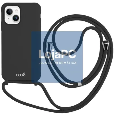 COOL Case for iPhone 14 Plus Smooth Cord Black