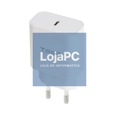Carregador de parede TooQ TQWC-PDUSBC20W/ 1xUSB Tipo-C/ 20W