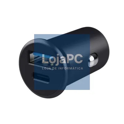 Carregador de automóvel Trust Maxo/ 1xUSB-Tipo C/ 1xUSB/ 38W