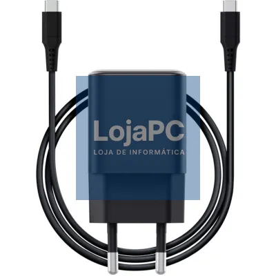 Carregador de parede GaN Trust Maxo 65W Ultrareducido/ 1xUSB Tipo-C/ inclui Cabo USB Tipo-C/ 65W