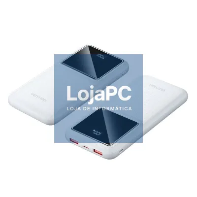 Powerbank 10000mAh Vention FHKW0/ 22.5W/ Branca