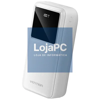 Powerbank 30000mAh Vention FHMW0/ 22.5W/ Branca