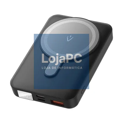 Powerbank 10000mAh Vention FHTB0/ 22.5W/ Wireless/ Preta