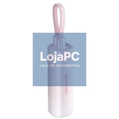 Powerbank 5000mAh Vention FHWR0/ 20W/ Rosa