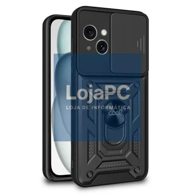 COOL Case for iPhone 15 Hard Ring Black