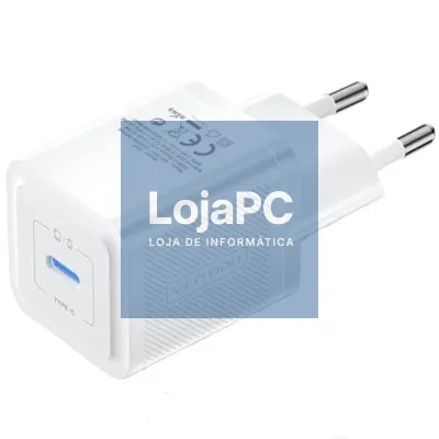 Carregador de parede GaN Vention FEPW0-EU/ 1xUSB Tipo-C/ 20W