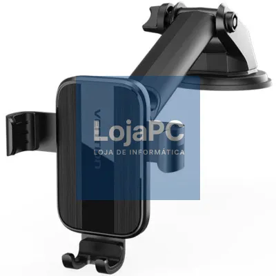 Suporte de Smartphone para Automóvel Vention KCOB0/ Preto