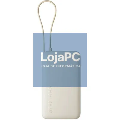 Powerbank 10000mAh Xiaomi 67W Power Bank Integrated Cabo/ 67W/ Beige/ inclui Cabo USB Tipo-C