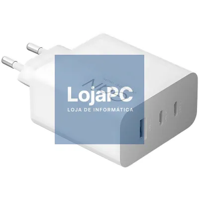Carregador de parede GaN Xiaomi 90W HyperCharge Power Adapter 2xUSB Tipo-C/ 1xUSB/ 90W