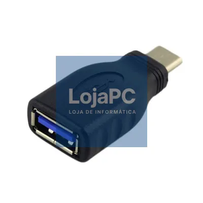 Adaptador USB 3.1 Tipo-C Aisens A108-0323/ USB Tipo-C Macho - USB Fêmea
