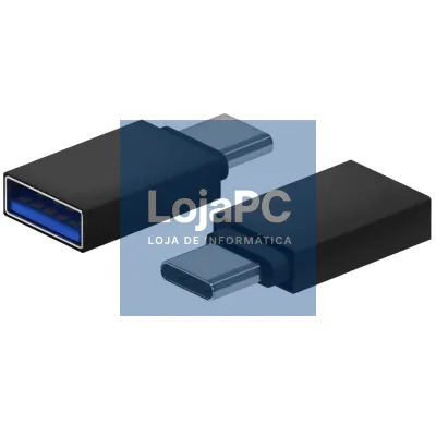 Adaptador USB 3.2 Aisens A108-0717/ USB Fêmea - USB Tipo-C Macho/ Preto