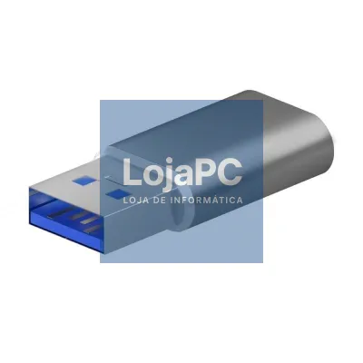 Adaptador USB 3.2 GEN2 Aisens A108-0677/ USB Tipo-C Fêmea - USB Macho