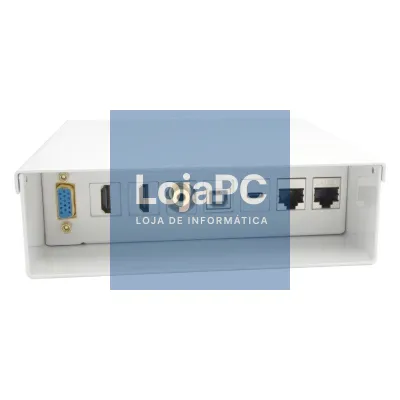 Caixa de Conexiones Aisens A127-0720/ VGA - 2x HDMI - Jack 3.5 - USB Tipo-C - USB - 2x RJ45