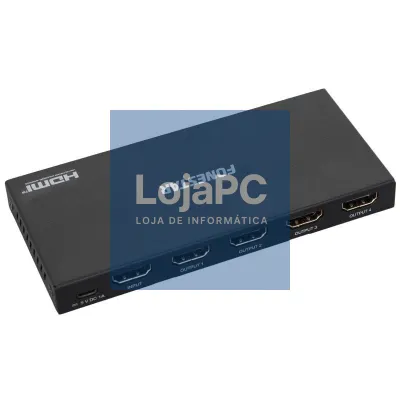 Duplicador Fonestar FO-22S4ED/ 4xHDMI Fêmea - HDMI Macho