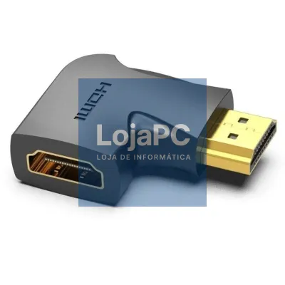 Adaptador HDMI 4K 90º Vention AIPB0/ HDMI Macho - HDMI Fêmea