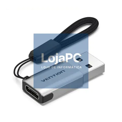 Adaptador USB 3.0 Vention CDPH0/ USB Macho - USB Tipo-C Fêmea