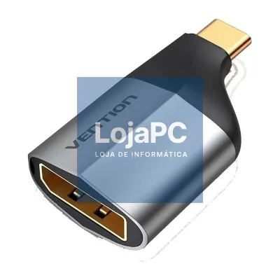 Adaptador Vention TCCH0/ USB-TipoC Macho - DisplayPort Fêmea