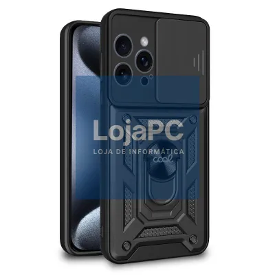COOL Case for iPhone 15 Pro Hard Ring Black