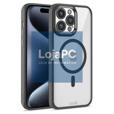 COOL Case for iPhone 15 Pro Magnetic Black Edge